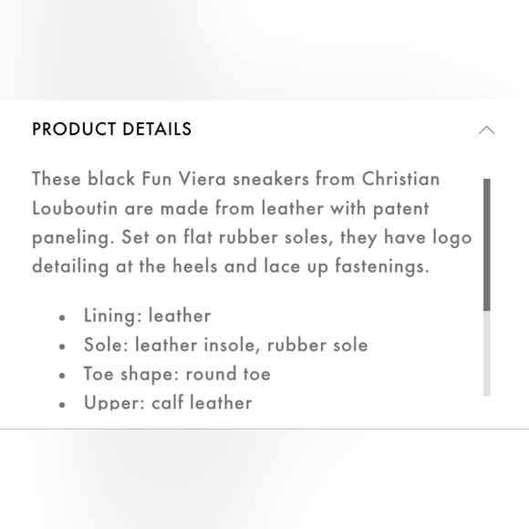 Christian Louboutin Black and White Sneakers with Glossy Finish - Picture 15 of 16